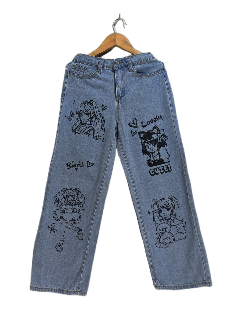 Shein Brand For Women Jeans Pant Ljo8531