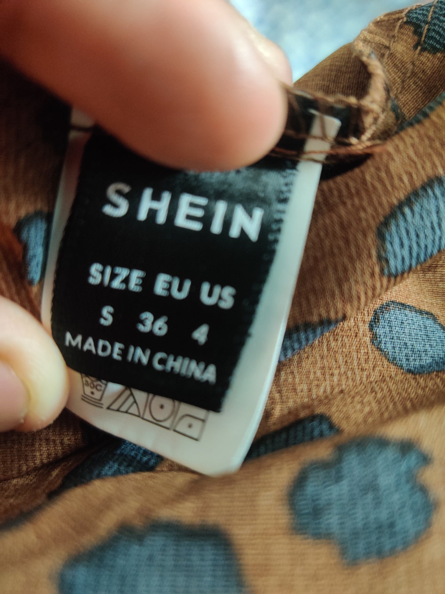 Shein Brown Colour For Woman Top S