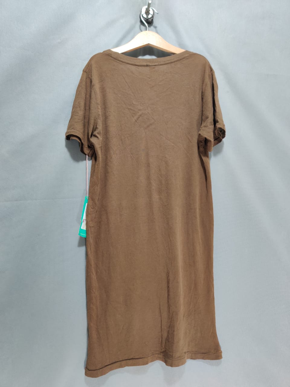 Tummy TS Brown Cotton T Shirt For Women S